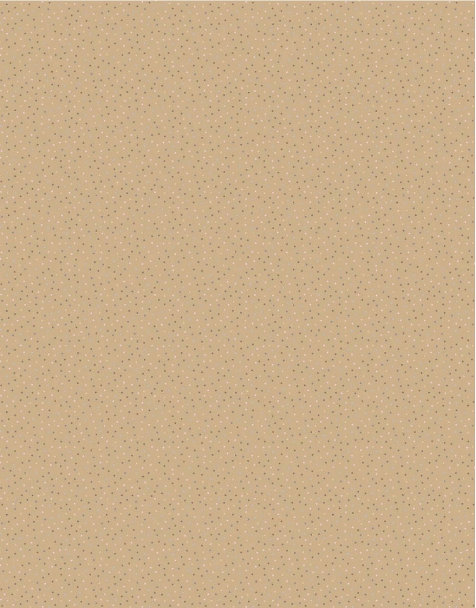 Poppie Cotton Country Confetti Blenders Fabric Collection Khaki Pants Tan Premium 100% Cotton Quilt Shop Quality Fabrics