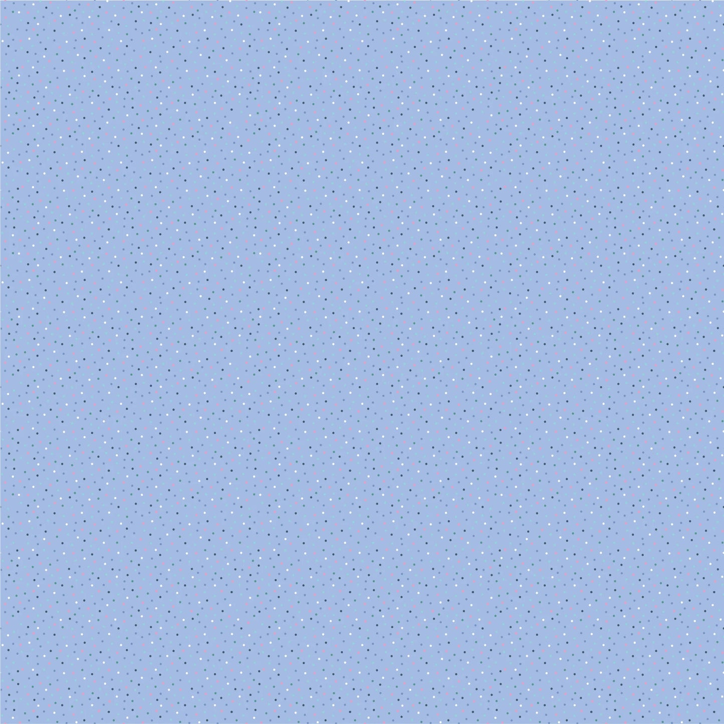 Poppie Cotton Country Confetti Blenders Fabric Collection Forget-Me-Not Bright Blue Premium 100% Cotton Quilt Shop Quality Fabrics
