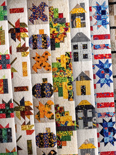 Annie's Quilting Jelly Roll Quilts For All Seasons Pattern Book (12 seasonal projects per book)