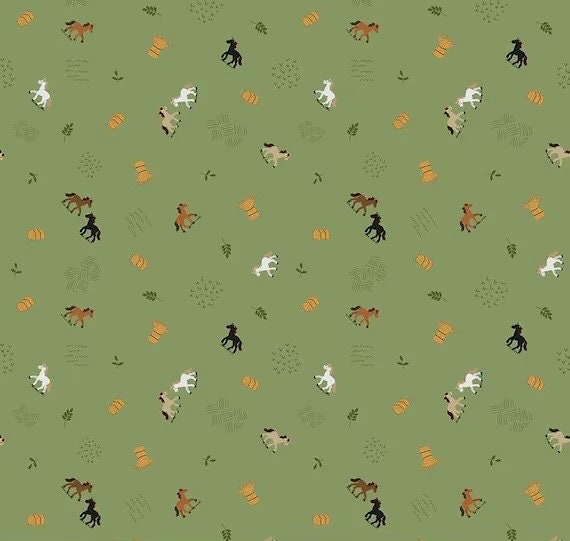 Riley Blake Country Life Fabric Collection Grazing The Hay on Grass Premium 100% Cotton Quilt Shop Quality Fabrics