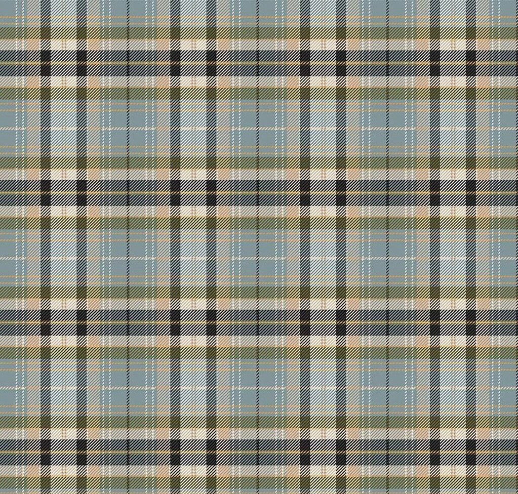 Riley Blake John Wayne Designs Fabric Collection Plaid on Storm Premium 100% Cotton Quilt Shop Quality Fabrics