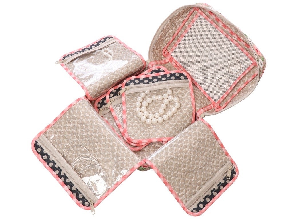 ByAnnie Treasures & Trinkets Bag Pattern (14 Colors of 18"x54" Mesh Packs Sold Separately)