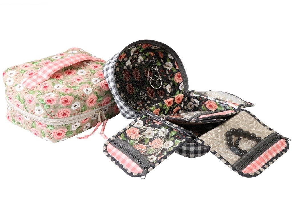 ByAnnie Treasures & Trinkets Bag Pattern (14 Colors of 18"x54" Mesh Packs Sold Separately)