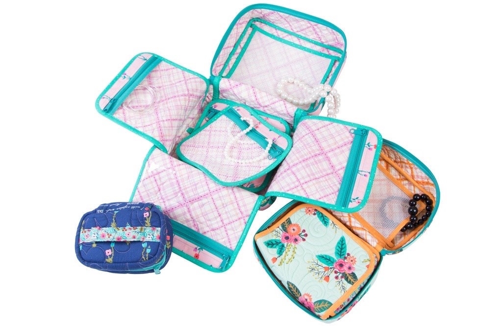 ByAnnie Treasures & Trinkets Bag Pattern (14 Colors of 18"x54" Mesh Packs Sold Separately)