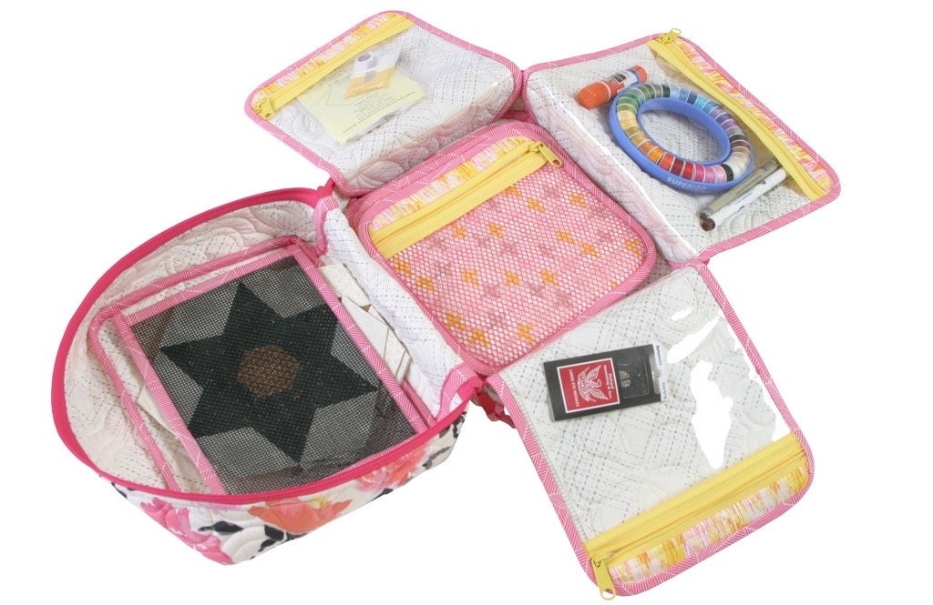 ByAnnie Treasures & Trinkets Bag Pattern (14 Colors of 18"x54" Mesh Packs Sold Separately)