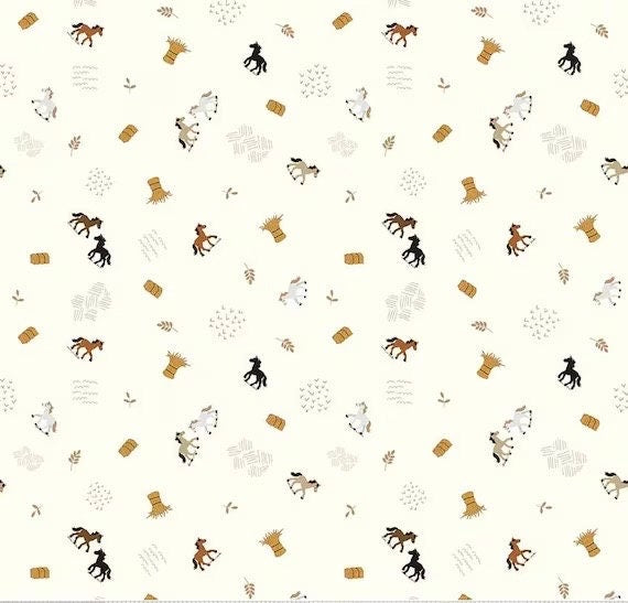Riley Blake Country Life Fabric Collection Grazing The Hay on Cotton Premium 100% Cotton Quilt Shop Quality Fabrics