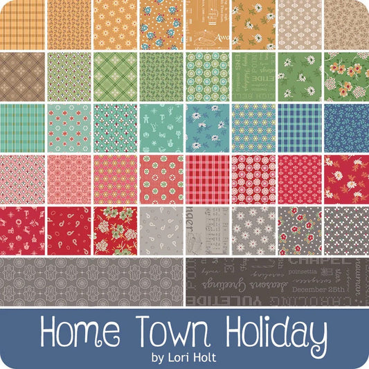 PREORDER Riley Blake Christmas Candy Runner Kit Featuring Lori Holt Home Town Holiday Fabric Collection SHIP AUG 2024