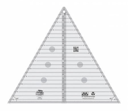 Shelia Christensen Quilts Modern Triangle Sampler Pattern Finished Size: 57"x74"