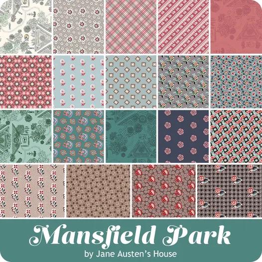 PREORDER Riley Blake Mansfield Park Gate Quilt Kit Featuring Mansfield Park Fabric Collection SHIPS SEPT 2024