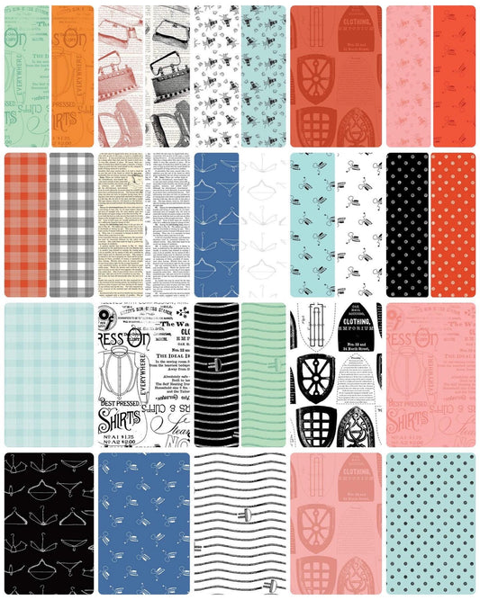 Riley Blake Press On Quilt Kit Featuring J. Wecker Frisch Press On Fabric Collection