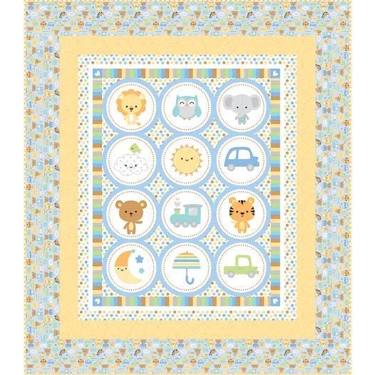 PREORDER Riley Blake Special Delivery Panel Quilt Kit Featuring Special Delivery Fabric Collection SHIPS OCT 2024