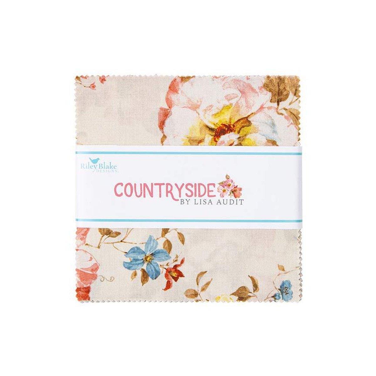 Riley Blake Countryside Fabric Collection 5" Stacker