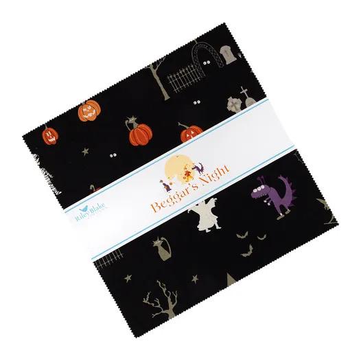 Riley Blake Beggar's Night Fabric Collection 10" Stacker (42 Pieces Per Bundle)