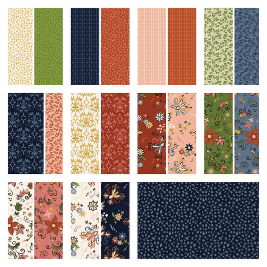 SHIPPING NOW!! Riley Blake Mama Gypsy Quilt Kit Featuring Curated Blooms Fabric Collection