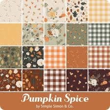 Riley Blake Forest Fungi Quilt Kit Featuring Simple Simon & Co Pumpkin Spice Fabric Collection SHIP JSEPT 2024