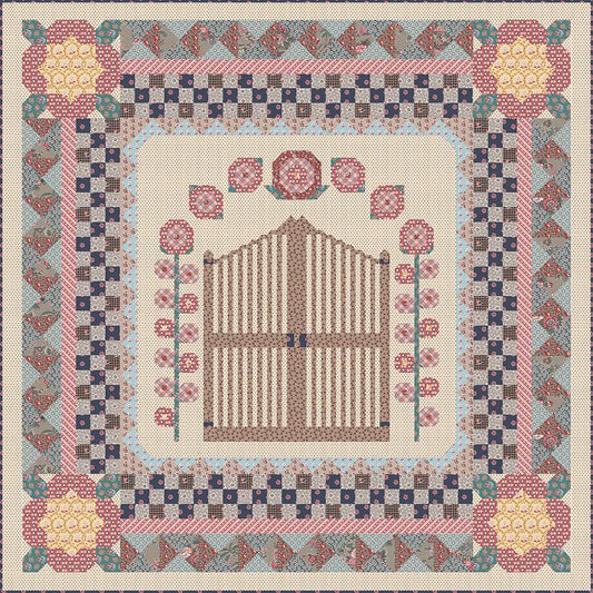 PREORDER Riley Blake Mansfield Park Gate Quilt Kit Featuring Mansfield Park Fabric Collection SHIPS SEPT 2024