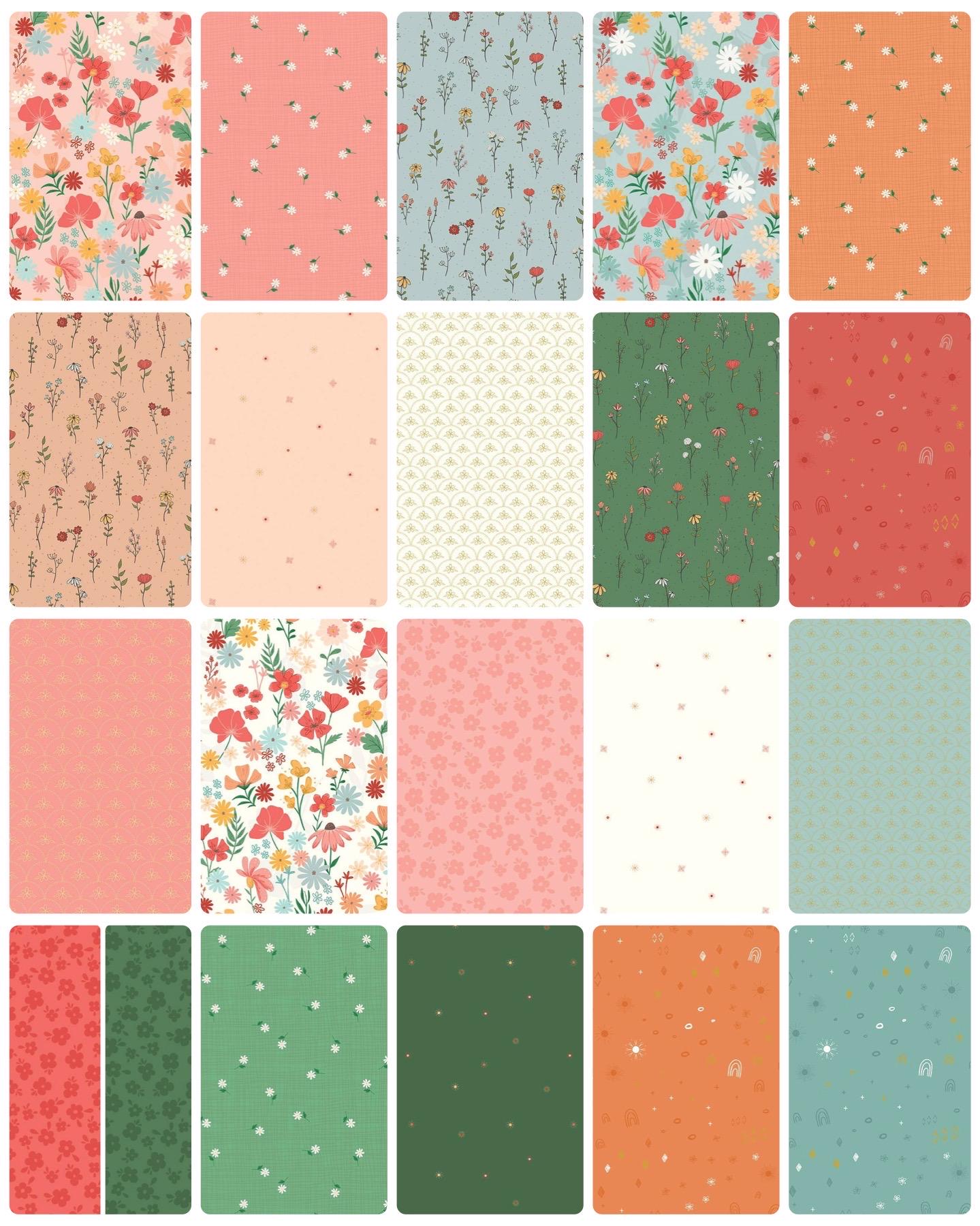 Riley Blake Primrose Star Kit Featuring Stay Wild Fabric Collection