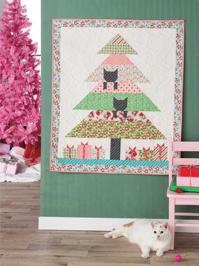 Annie's Quilting A Very Merry Quilted Christmas Pattern Book - Make It a Joyful Season With 11 Festive Creative Projects (Softcover) A141536