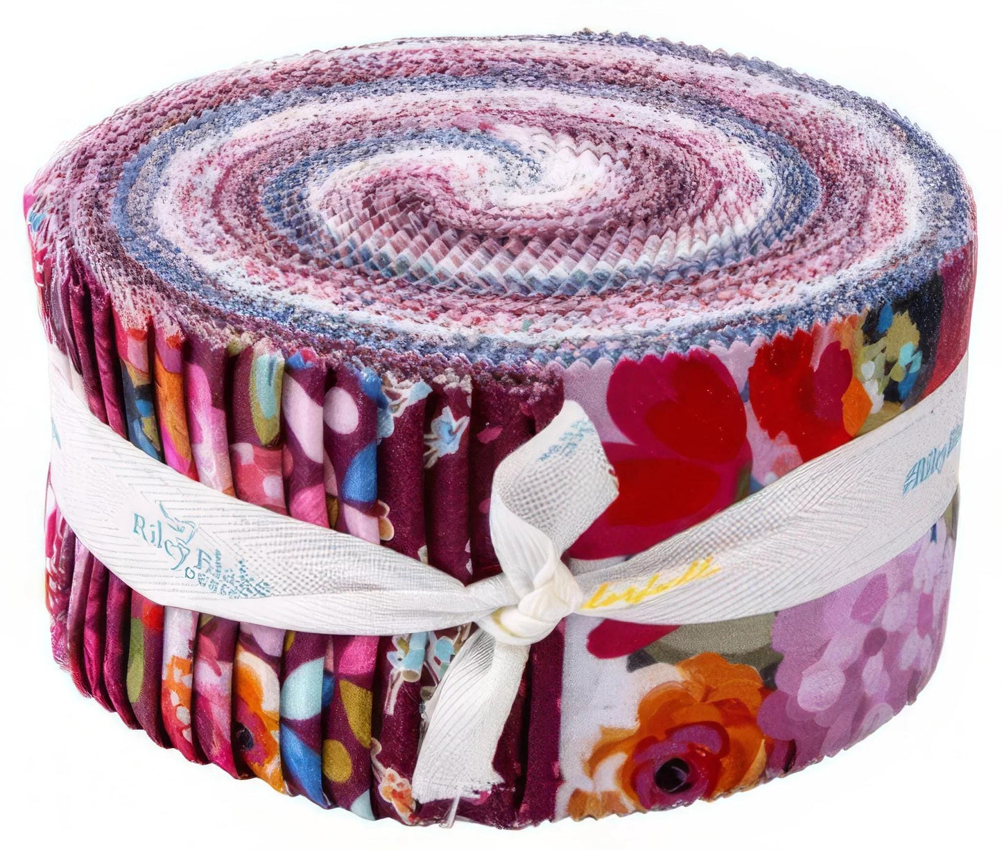 Riley Blake Poppies & Plumes Fabric Collection 2.5" Rolie Polie