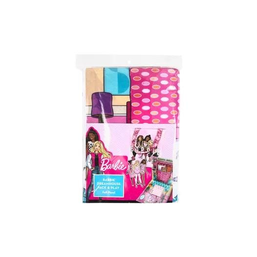 Riley Blake Barbie™ Girl Barbie Dream House Pack and Play Felt Panel Premium 100% Polyester Felt Fabrics