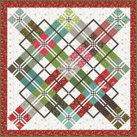 Anka's Treasures Gone Plaid Quilt Pattern - 6 Size Variations Per Pattern