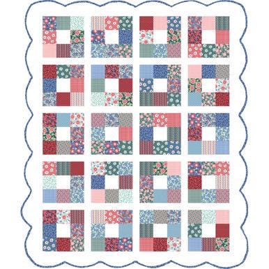 The Tipsy Needle Grace Quilt Pattern - 3 Size Variations Per Pattern