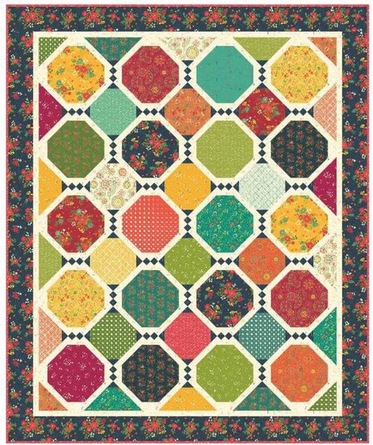 Anka's Treasures Double Takes 4 Quilt Pattern - 5 Size Variations Per Pattern