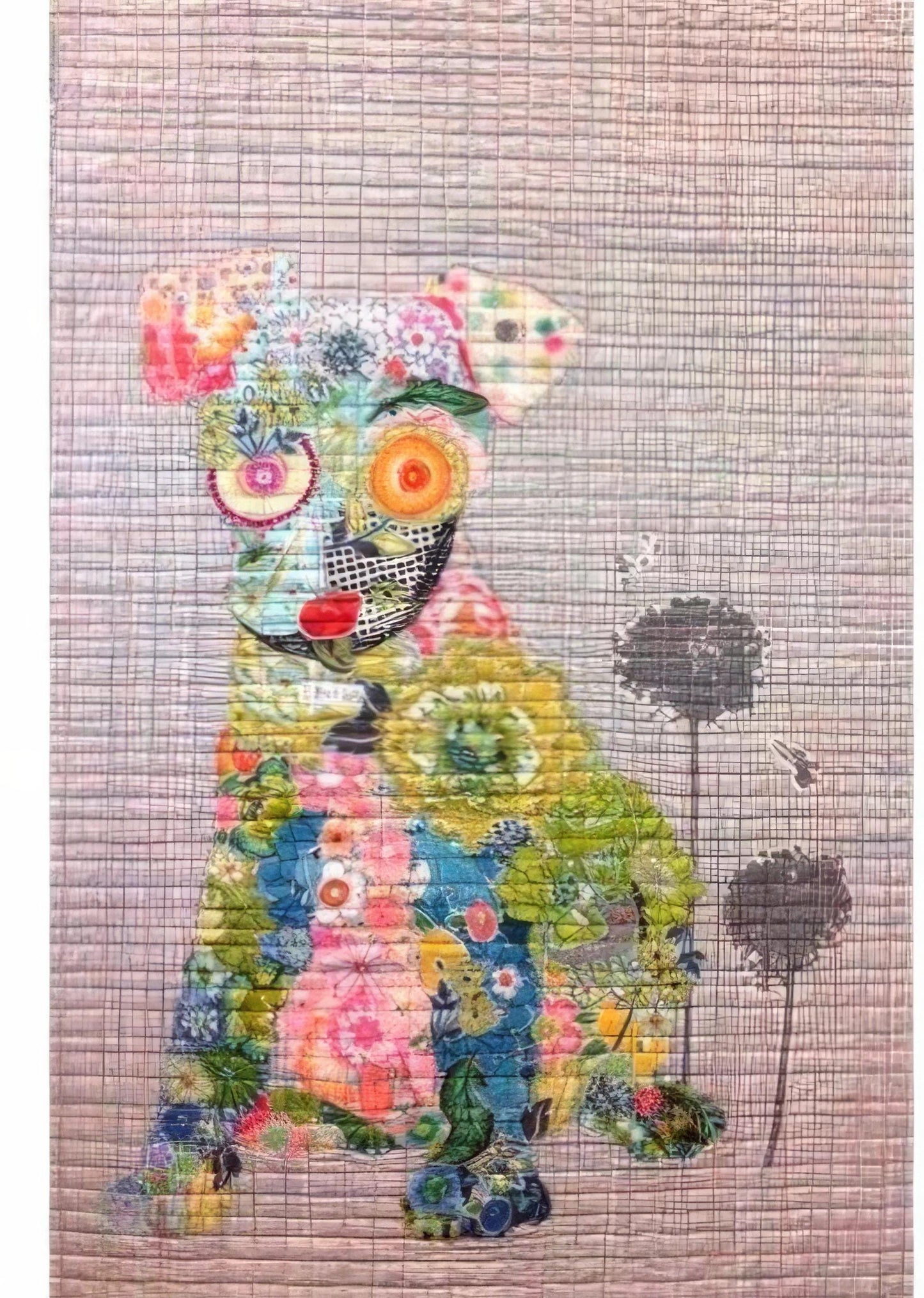 Laura Heine Emerson Wall Quilt Pattern Finished Size: 21"x35"