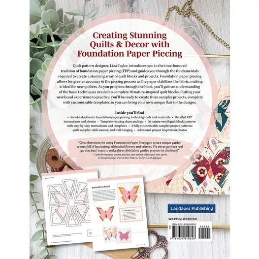 Landauer Publishing Wonderful World of Paper-Pieced Blocks - 30 Nature-Inspired Designs and Beautiful Sampler Projects (Softcover)