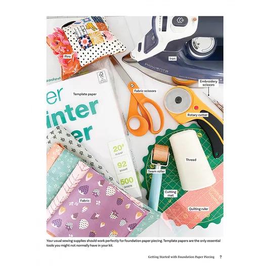 Landauer Publishing Wonderful World of Paper-Pieced Blocks - 30 Nature-Inspired Designs and Beautiful Sampler Projects (Softcover)