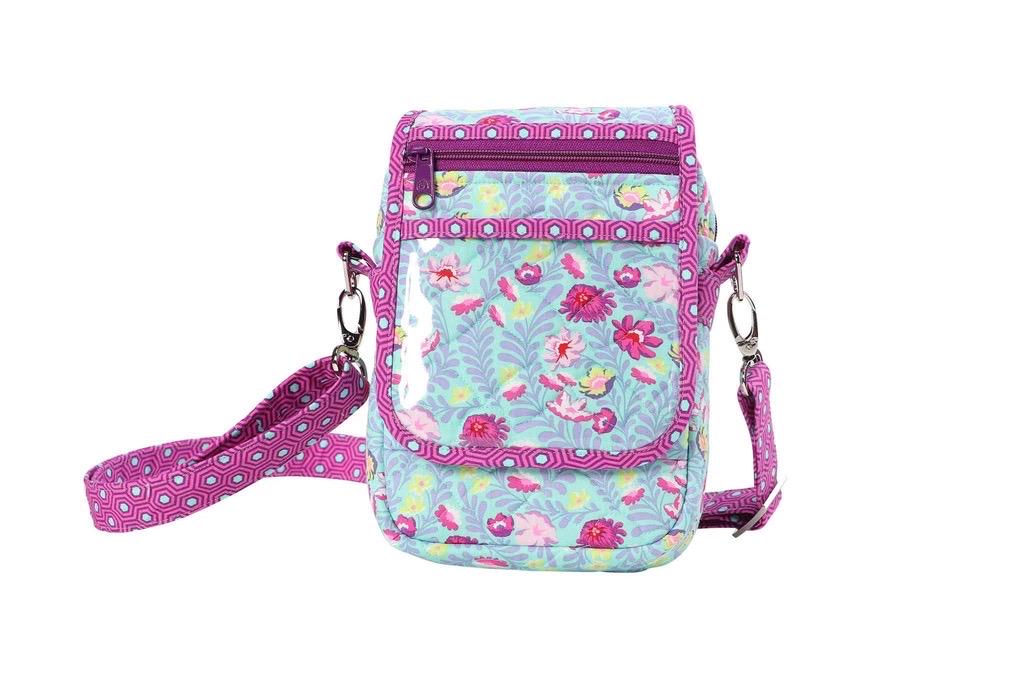 ByAnnie On The Go 2.0 Crossbody Bag Pattern Finished Size 8"x6"x2" (14 Colors of 18"x54" Mesh Packs Sold Separately)