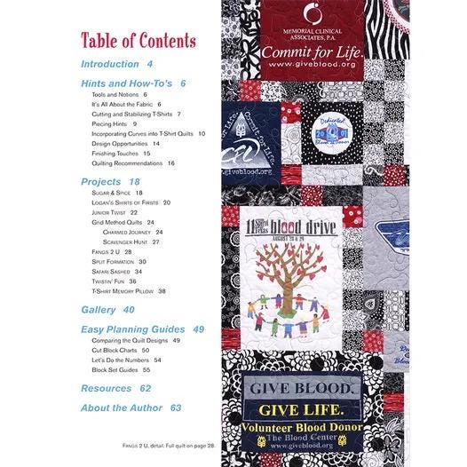 AQS Publishing Martha Deleonardis T-Shirt Quilts Made Easy Pattern Book (Softcover)