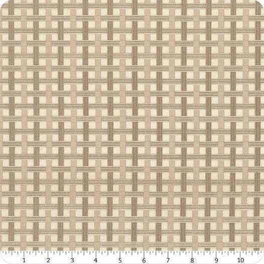 Riley Blake Jennifer Long To Grandmother's House Fabric Collection Basket Weave on Harvest Premium 100% Cotton Quilt Shop Quality Fabrics