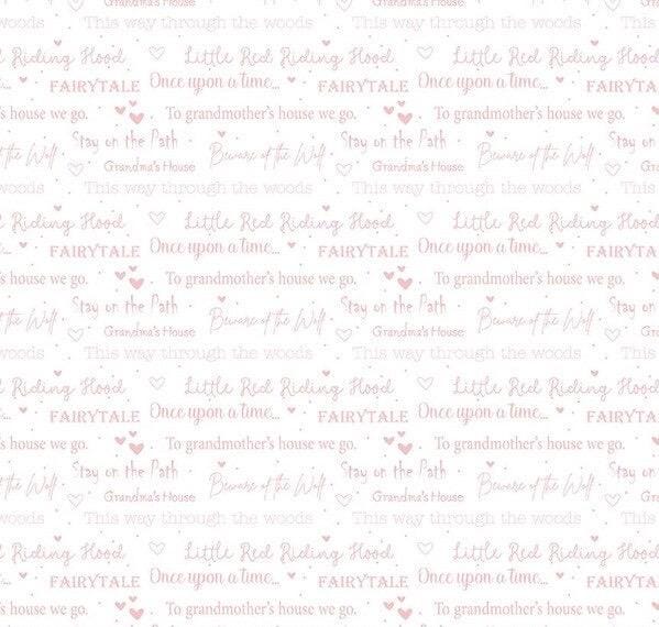 Riley Blake Jennifer Long To Grandmother's House Fabric Collection Little Red Storybook on Cloud Premium 100% Cotton Fabrics
