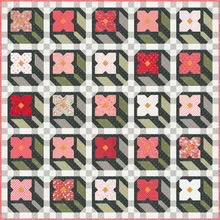 Lella Boutique Flower Press Quilt Pattern Finished Size: 72.5"x72.5" #238