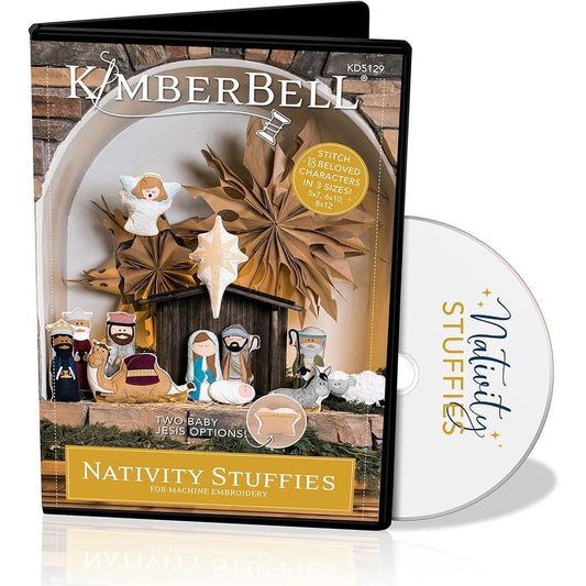 Kimberbell Nativity Stuffies Machine Embroidery CD