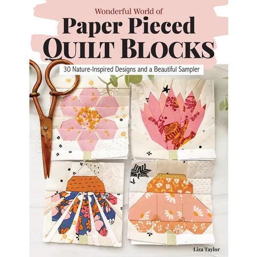 Landauer Publishing Wonderful World of Paper-Pieced Blocks - 30 Nature-Inspired Designs and Beautiful Sampler Projects (Softcover)