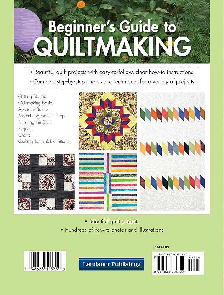 Landauer Publishing Jeri Simon Beginner's Guide to Quiltmaking (Softcover)