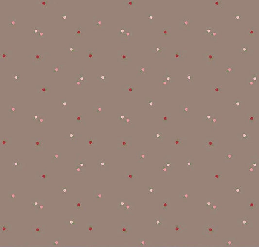 Riley Blake Jennifer Long To Grandmother's House Fabric Collection Bit of Berries on Pewter Premium 100% Cotton Quilt Shop Quality Fabrics