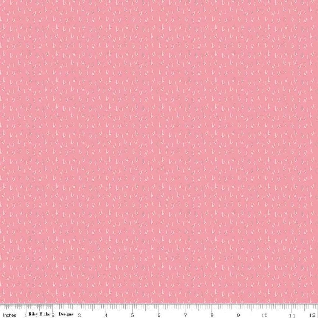 Riley Blake Jennifer Long To Grandmother's House Fabric Collection Big Bad Wolf on Pink Premium 100% Cotton Quilt Shop Quality Fabrics