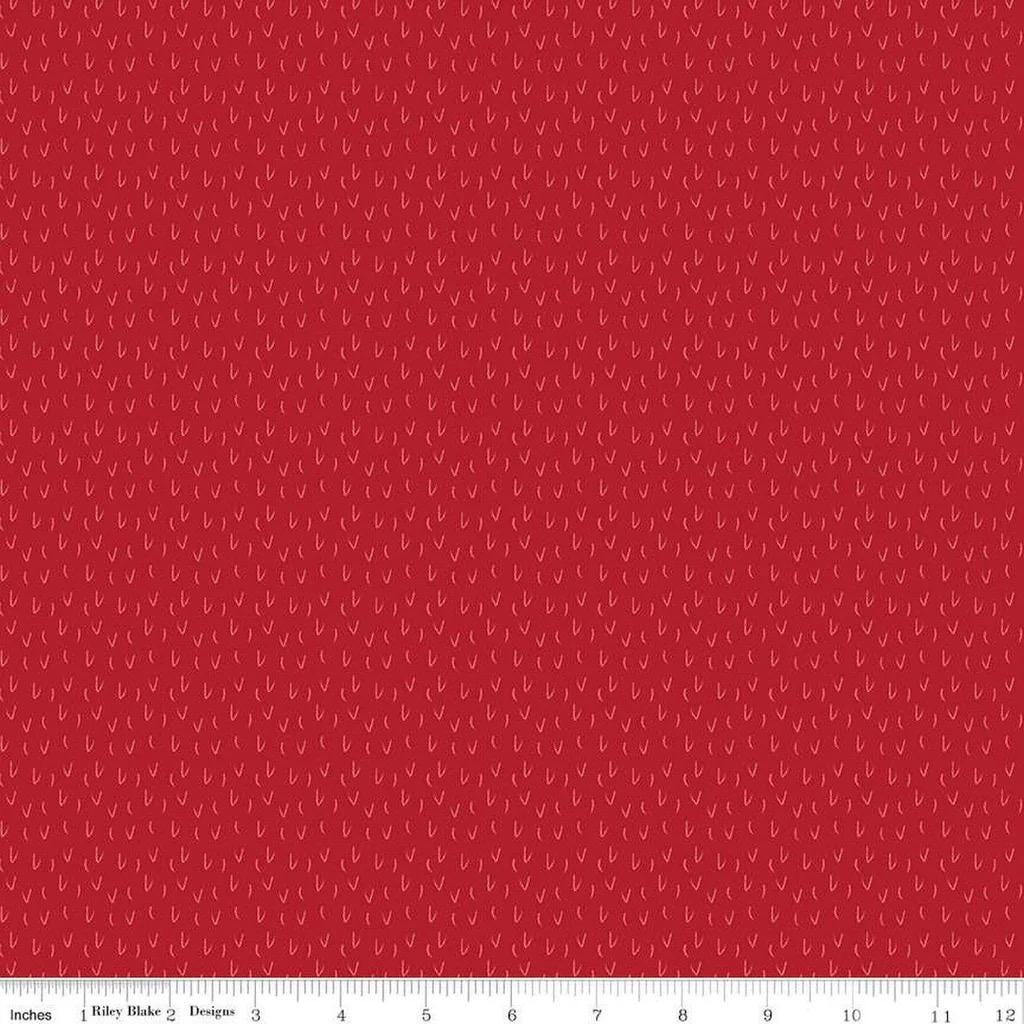 Riley Blake Jennifer Long To Grandmother's House Fabric Collection Big Bad Wolf on Berry Premium 100% Cotton Quilt Shop Quality Fabrics