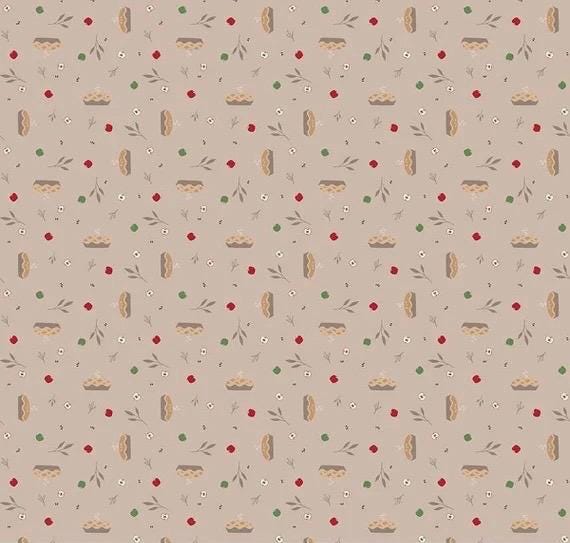 Riley Blake Jennifer Long To Grandmother's House Fabric Collection Grandma's Apple Pie on Harvest Premium 100% Cotton Fabrics