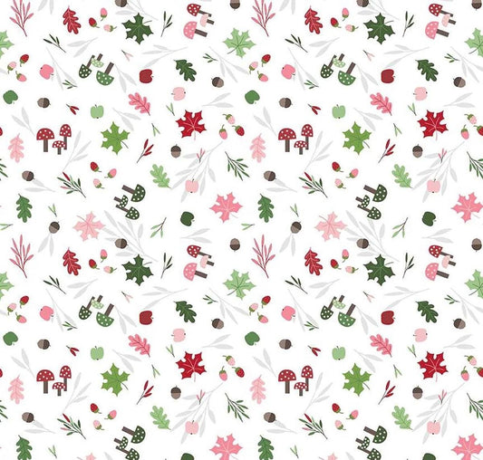 Riley Blake Jennifer Long To Grandmother's House Fabric Collection Foraging in the Forest on Cloud Premium 100% Cotton Fabrics