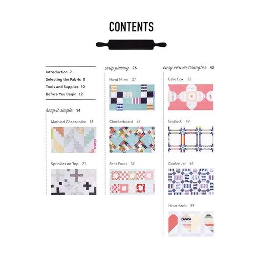 Stashbooks Vanessa Goertzen Jelly Filled Quilts Pattern Book - 18 Quilts From 2.5" Strips (Softcover)