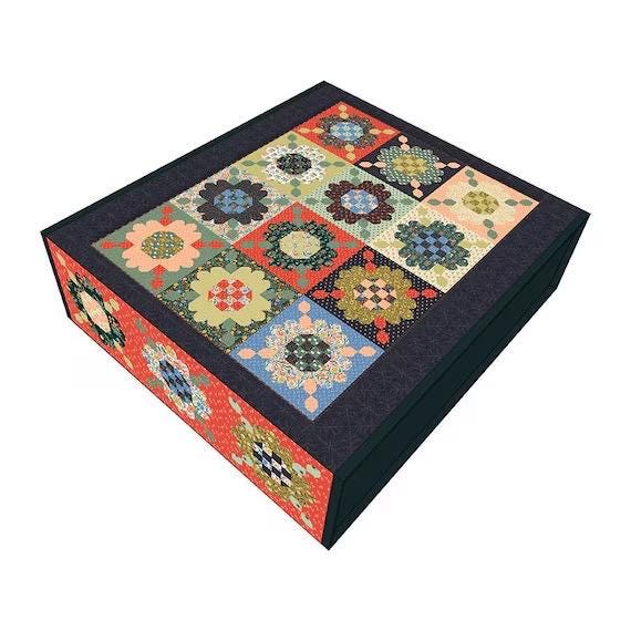Riley Blake Zinnia Seeds Quilt Kit Featuring Danelys Sidron Wanderlust Fabric Collection Finished Size: 57"x76"