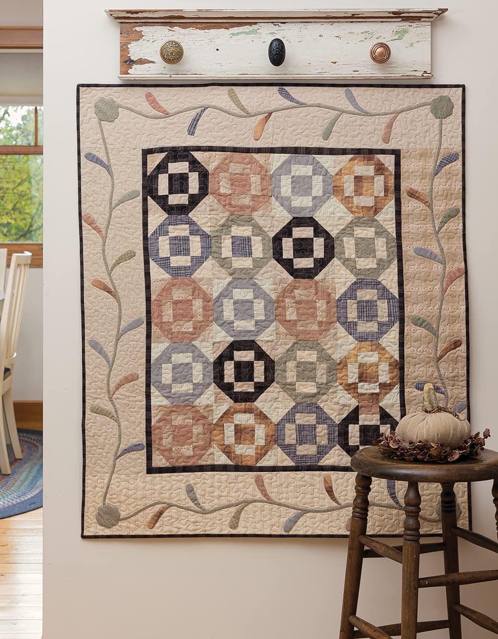 Dawn Heese Palin & Fancy Quilts Pattern Book - 12 Patterns For Cozy Patchwork and Beautiful Applique (Softcover)