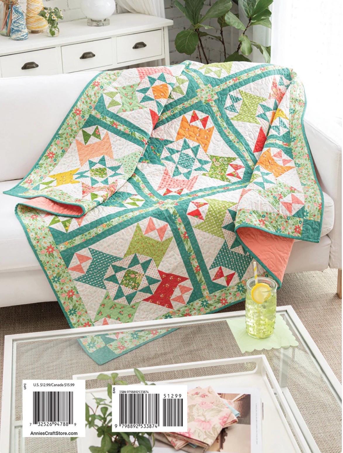 Annie's Quilting Learn As You Go: Stitch The Daydream Sampler and Master Your Quilting Skills Pattern Book (Softcover) A141541