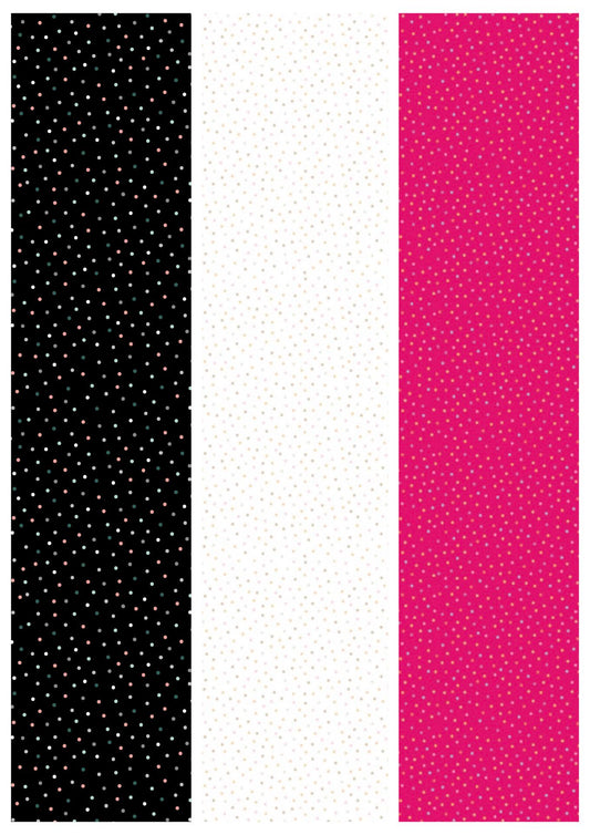 Pen + Paper Patterns Fresh as a Daisy Quilt Kit Featuring Poppie Cotton Fabrics Finished Size: 59.5"x63.5"