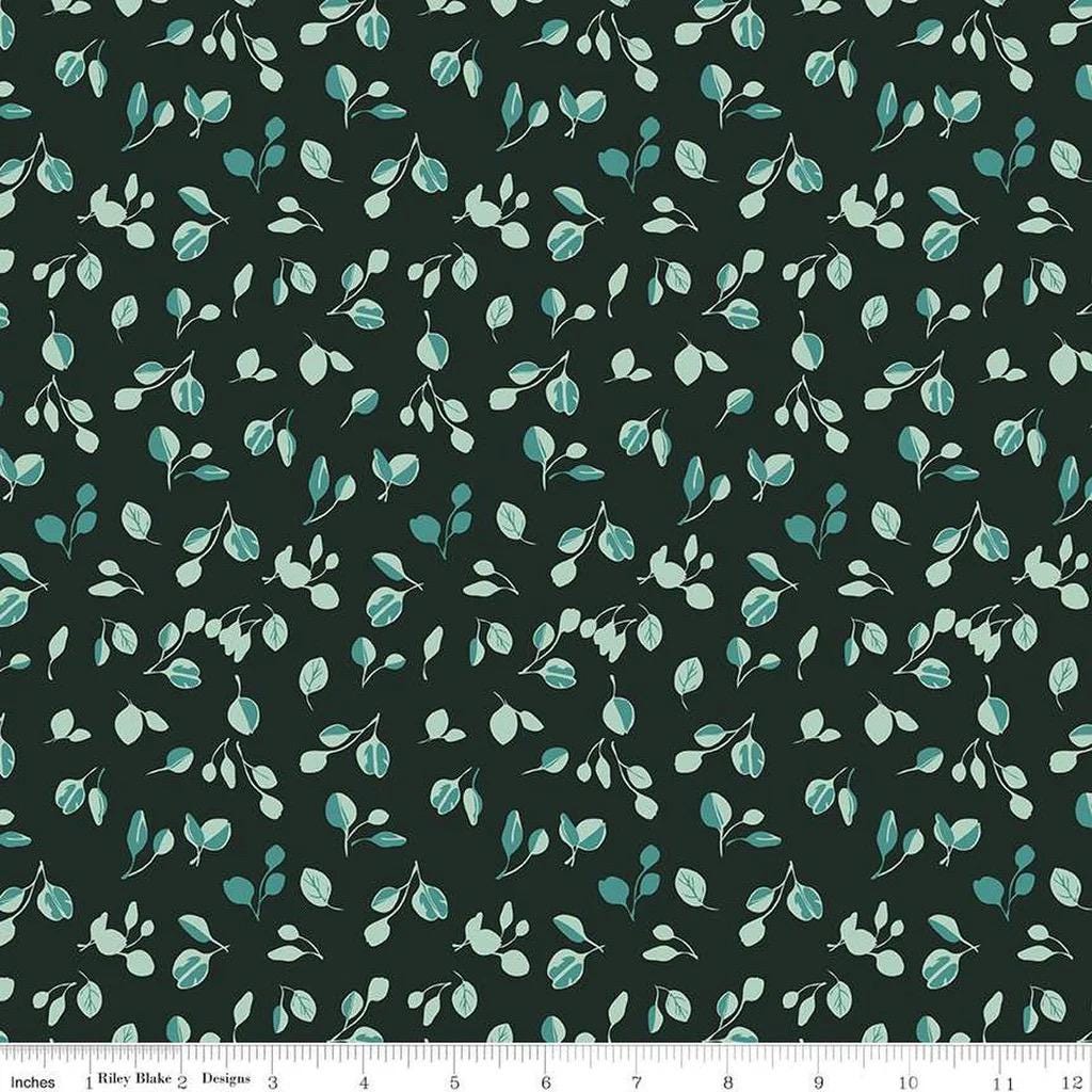 LAST BOLT!! Riley Blake Porch Swing Fabric Collection Eucalyptus on Hunter Premium 100% Cotton Quilt Shop Quality Fabrics