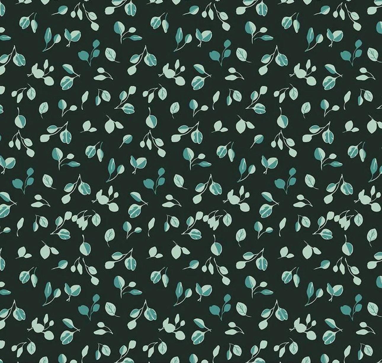 LAST BOLT!! Riley Blake Porch Swing Fabric Collection Eucalyptus on Hunter Premium 100% Cotton Quilt Shop Quality Fabrics